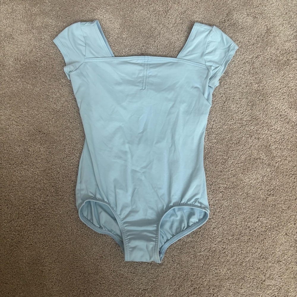 Sky Blue Kids Dance Leotard
